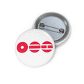 Arirang Minimal Red Logo Pin Button